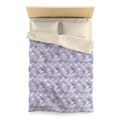 Cloudbound Panels Microfiber Duvet Cover