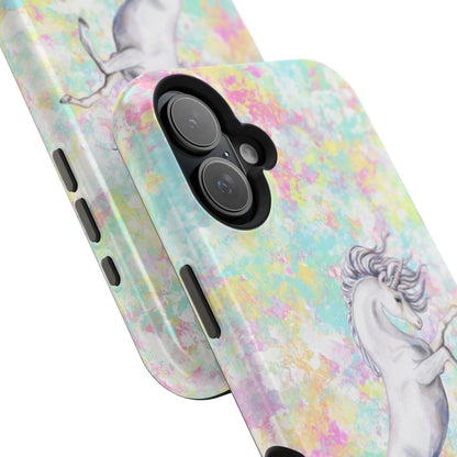 Pastel Pegasus MagSafe® Compatible Tough Case for iPhone