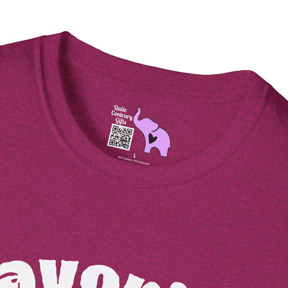 Favorite Auntie Skull Green/Blue Adult T-shirt