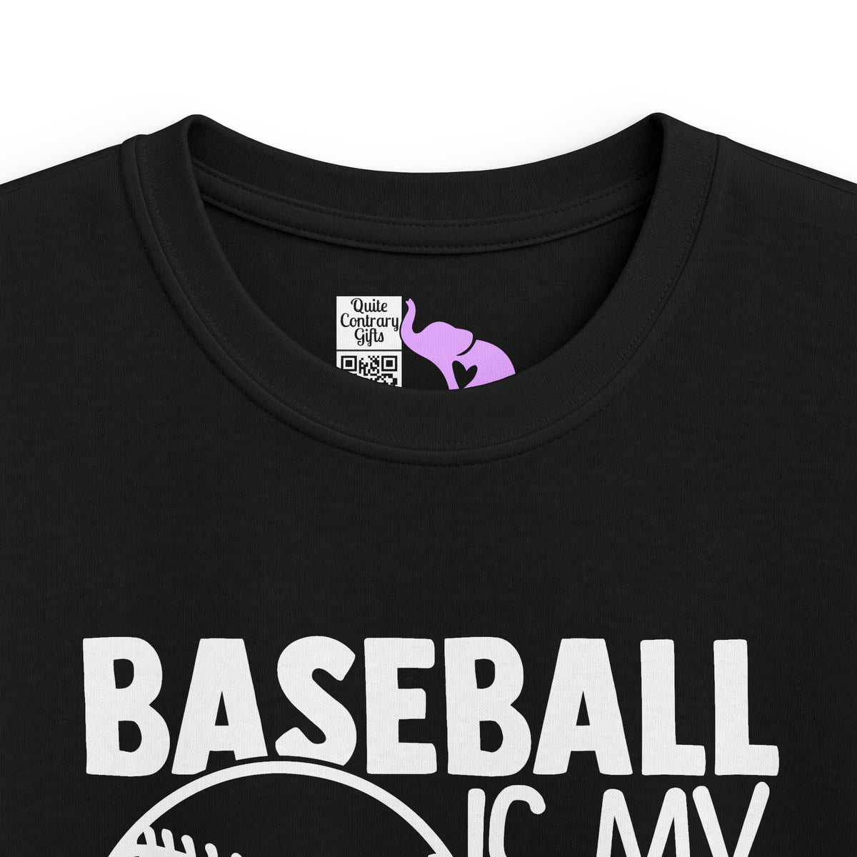 Baseball Is My Favorite Season Youth Softstyle Tee