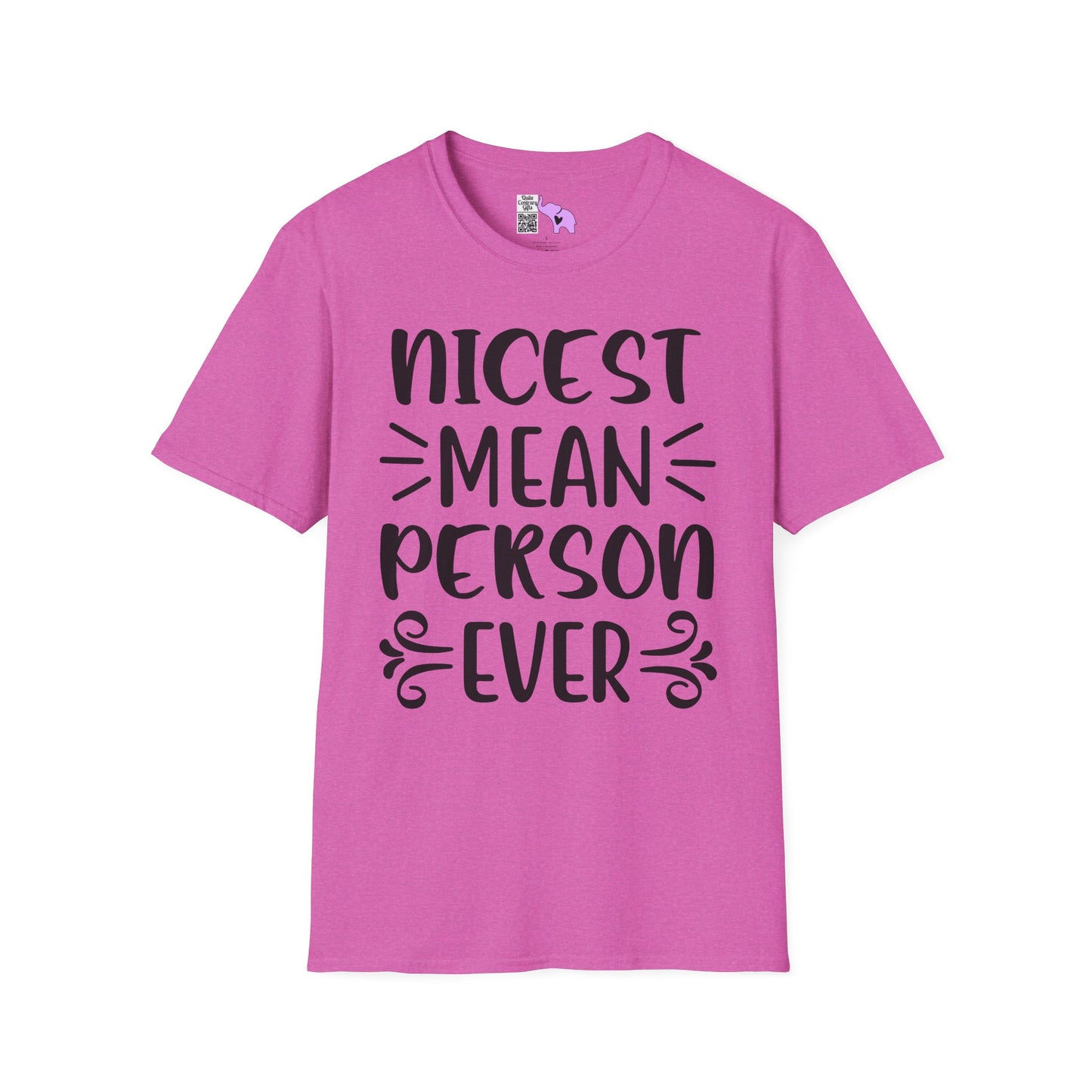 Nicest Mean Person Ever Adult T-shirt