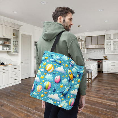 Up Up & Away Canvas Tote Bag