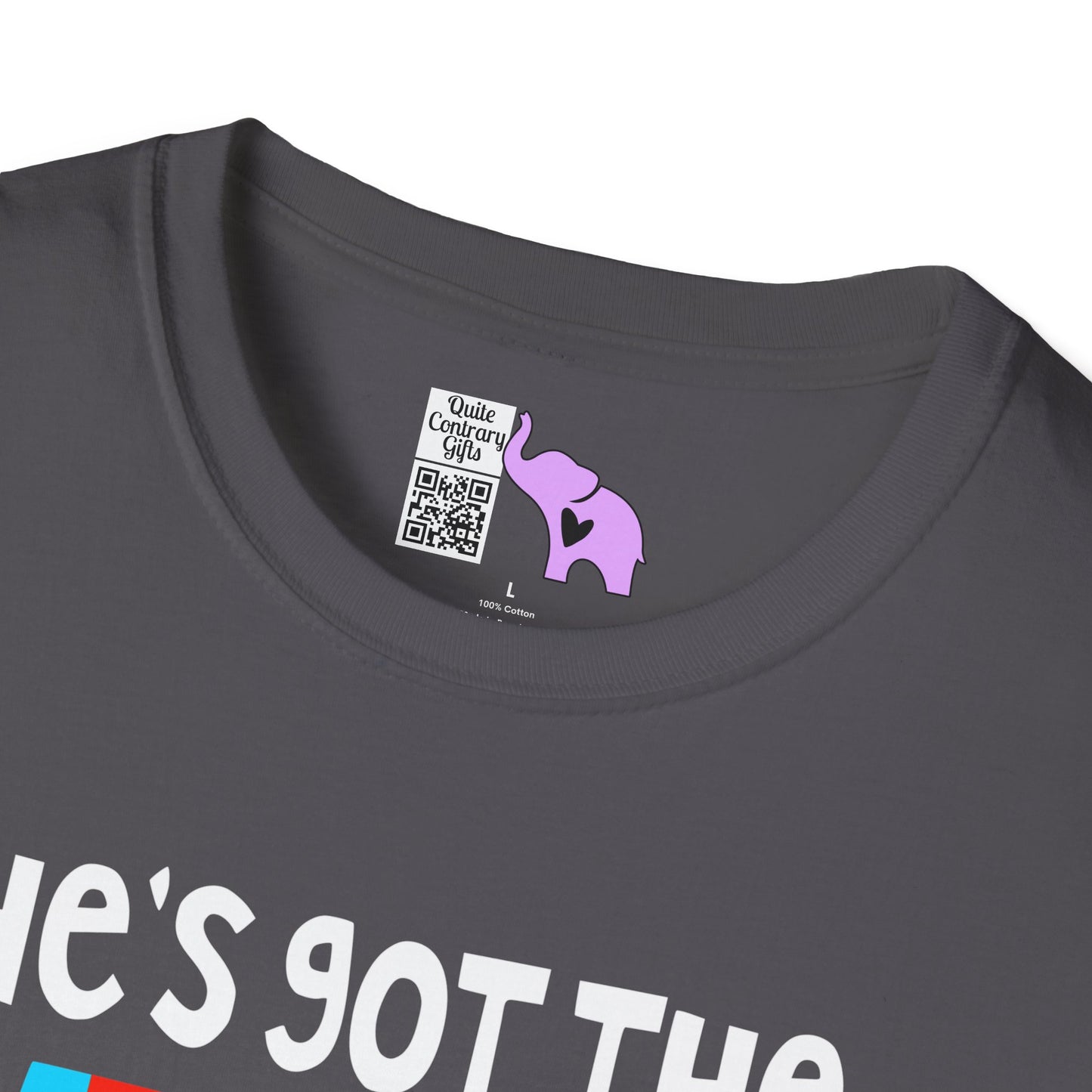 He's Got The Whole World In His Hands Adult T-shirt