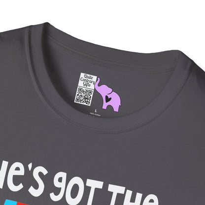 He's Got The Whole World In His Hands Adult T-shirt