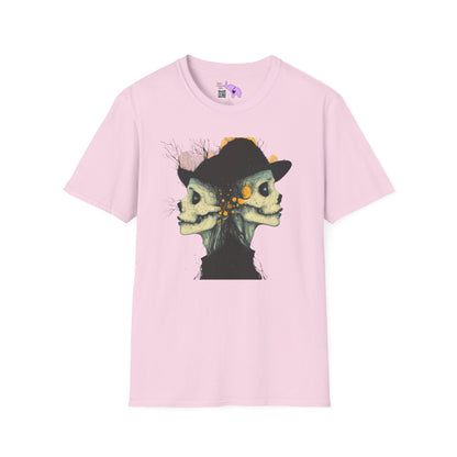 Creepy Skull Witches Adult T-shirt