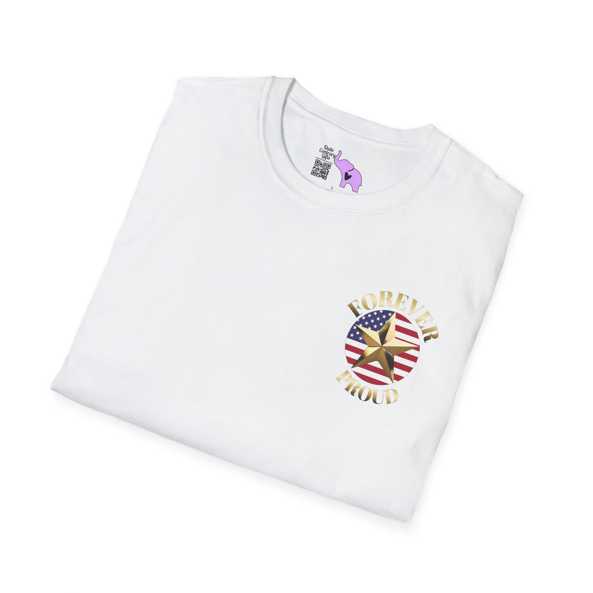 Gold Star Brother Forever Proud Adult T-shirt