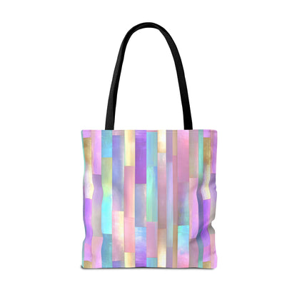 Enchanted Mosaic Canvas Tote Bag