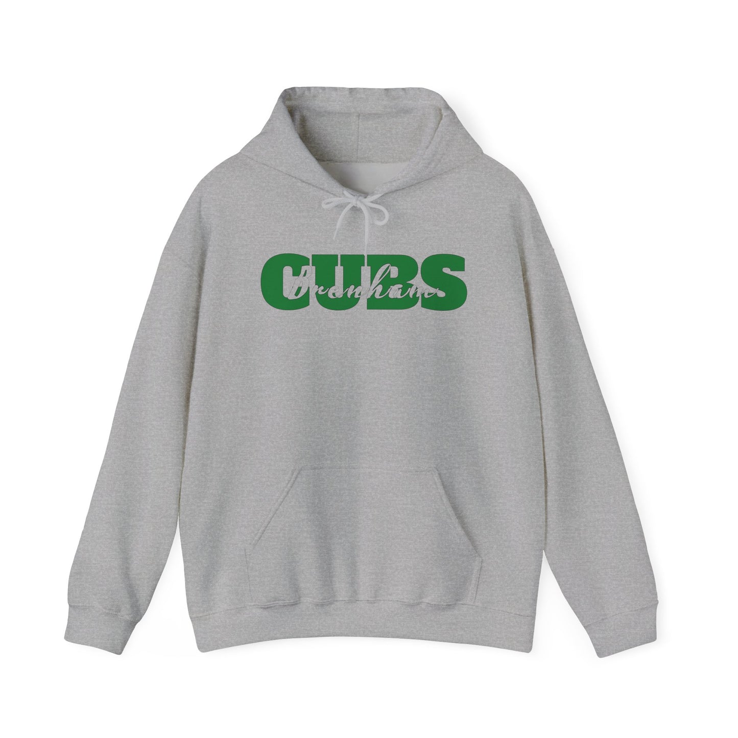 Brenham Cubs Double Text Adult Heavy Blend™ Hooded Sweatshirt