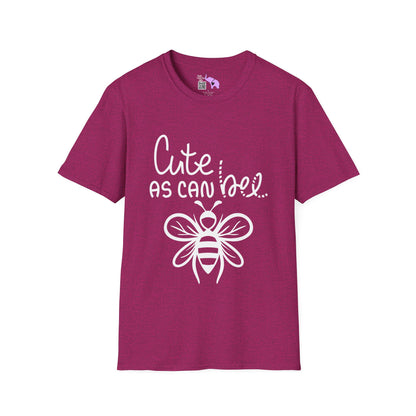 Cute As Can Bee Adult T-shirt