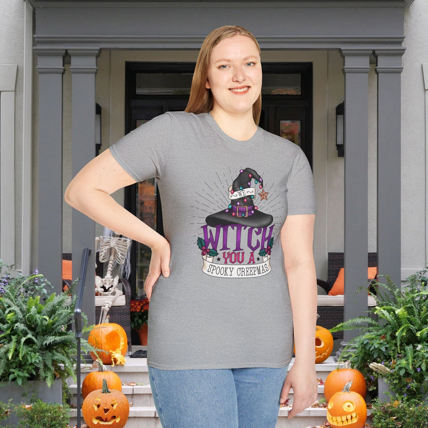 We Witch You A Merry Creepmas Adult T-shirt