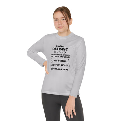 I'm Not Clumsy Youth Long Sleeve Tee