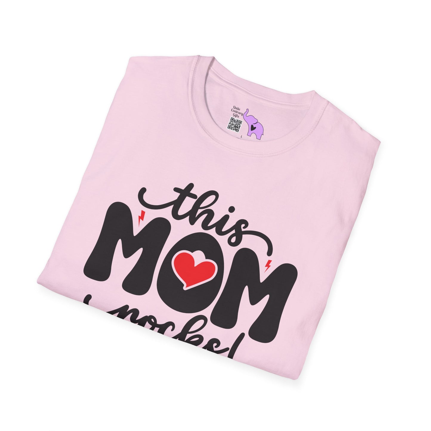 This Mom Rocks Adult T-shirt