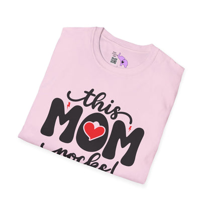 This Mom Rocks Adult T-shirt