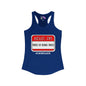 Hello, I'm Tired of Being Tired Women's Ideal Racerback Tank