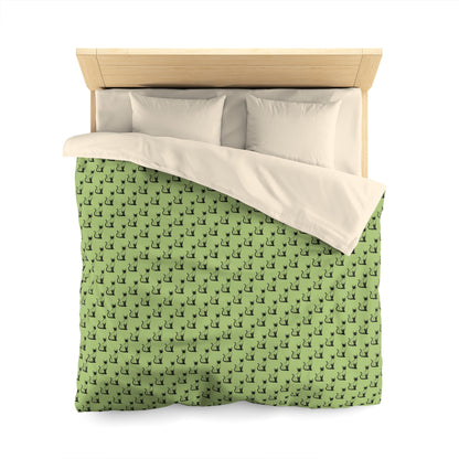 Siamese Charm – Sage Garden Microfiber Duvet Cover