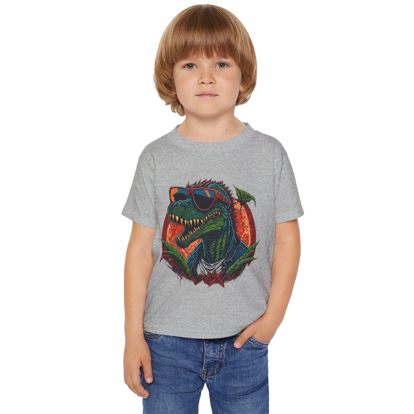 Cool Dinosaur Heavy Cotton™ Toddler T-shirt