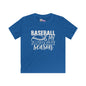 Baseball Is My Favorite Season Youth Softstyle Tee