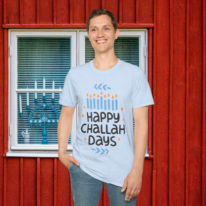 Happy Challah Days Adult T-shirt