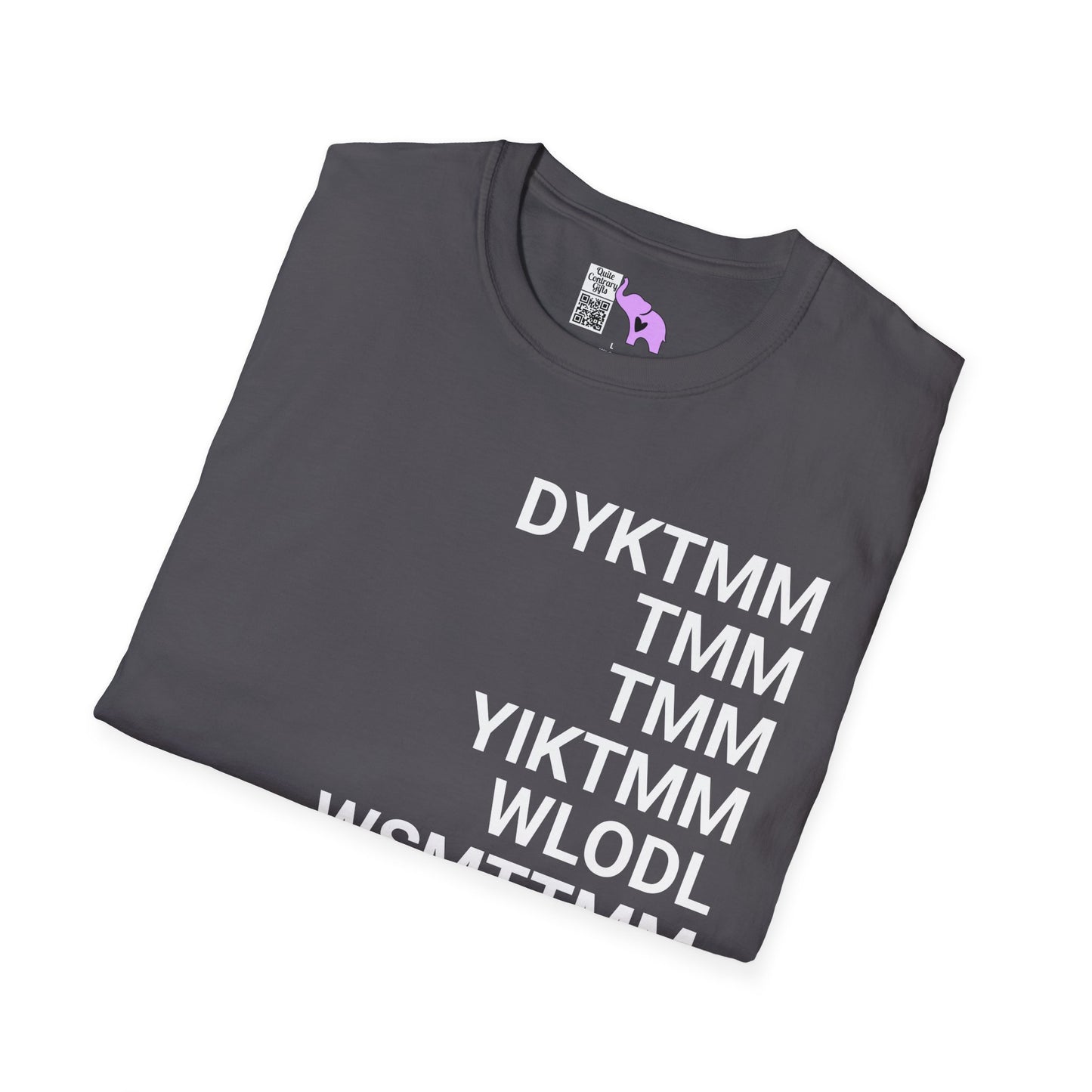 Do You Know The Muffin Man Abbreviation Adult T-shirt