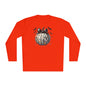 Disco Silver Pumpkin Adult Long Sleeve Tee
