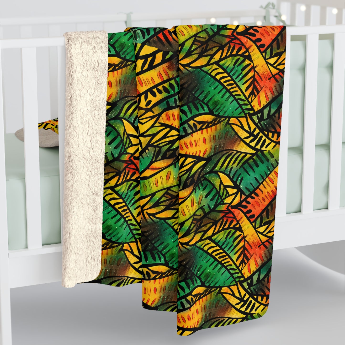 Kuumba Spark Sherpa Fleece Blanket