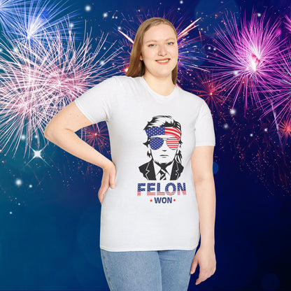 Felon Won 2 Adult T-shirt