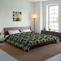 Gilded Ocean Veins Comforter