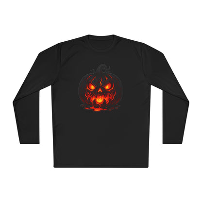 ""Inferno Jack-O’-Lantern Adult Long Sleeve Tee