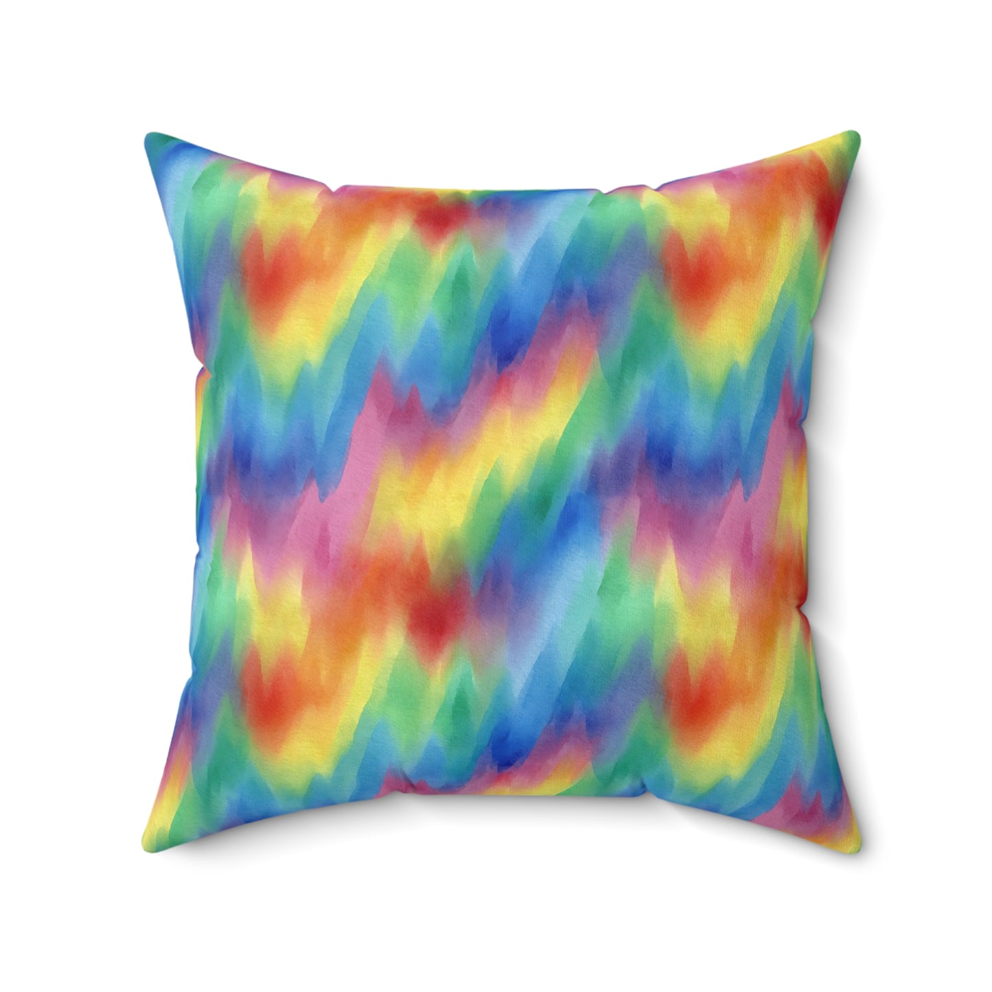 Colorwaves Throw Pillow