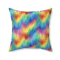 Colorwaves Throw Pillow