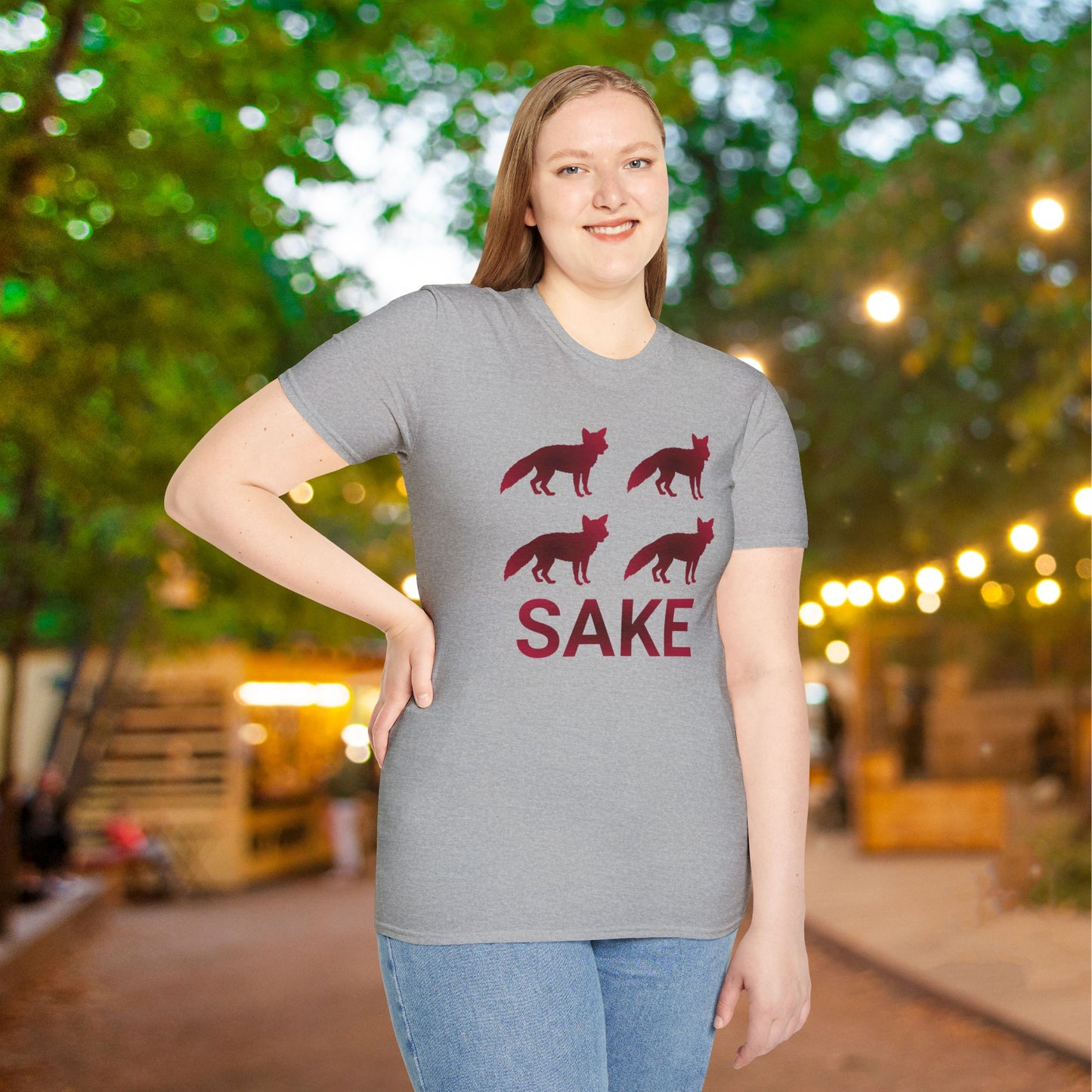 Four Fox Sake Adult T-shirt