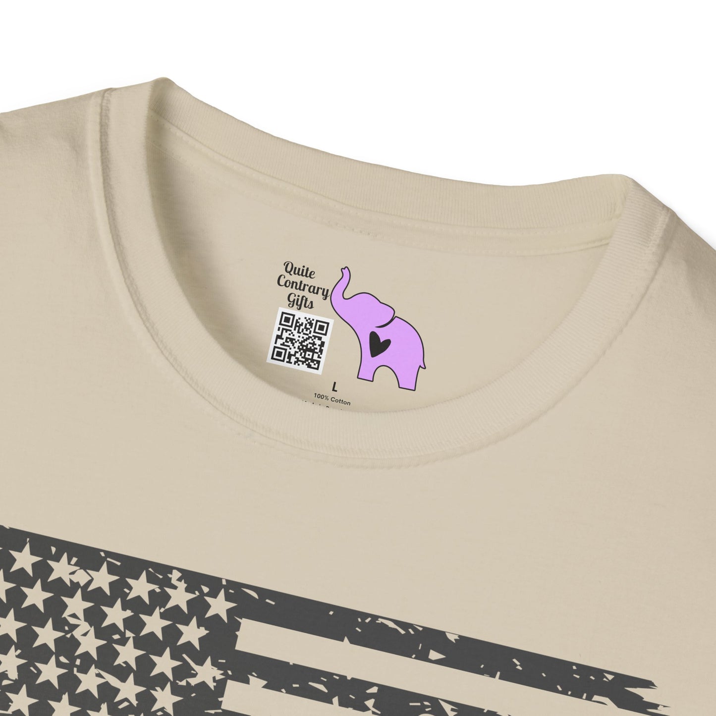 Best Dad Ever (Flag) Adult T-shirt