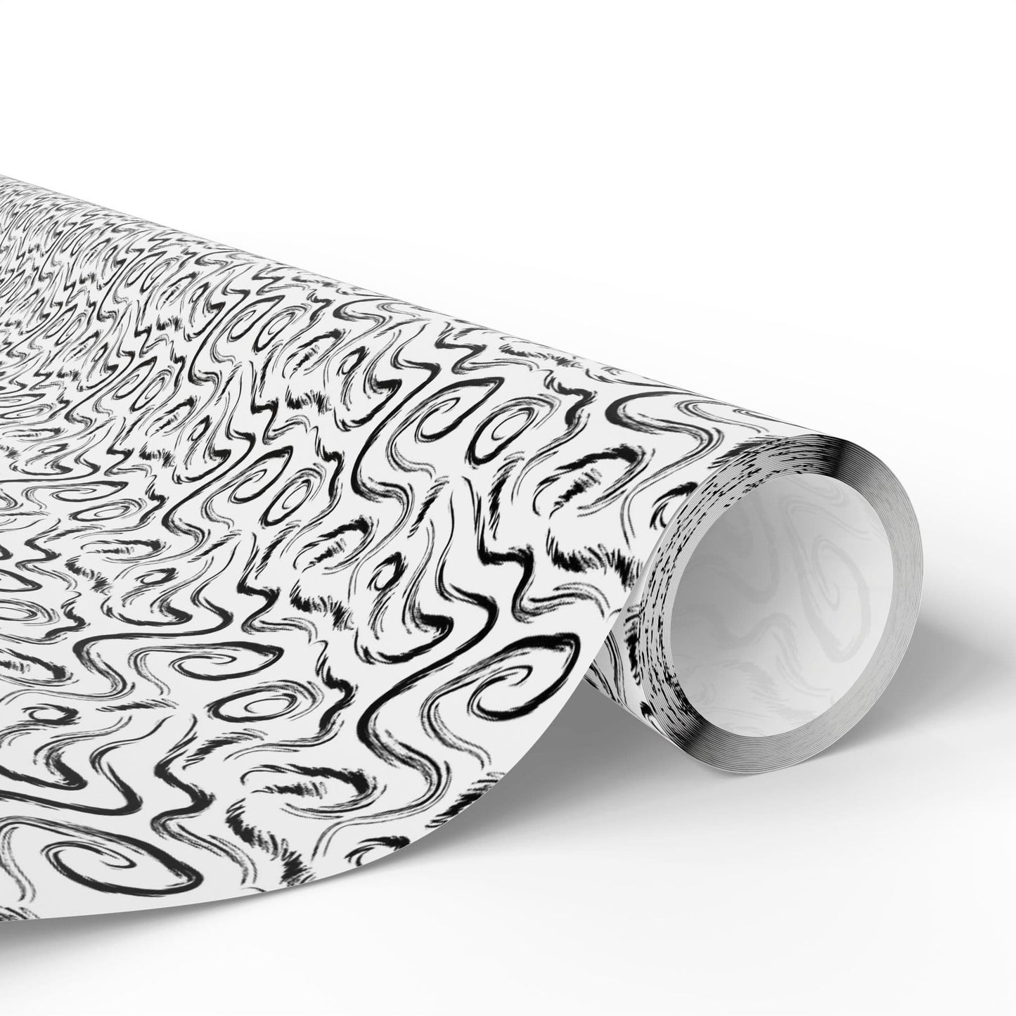 Grunge Scribbles Wrapping Paper
