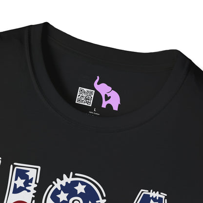 USA in Style Adult T-shirt