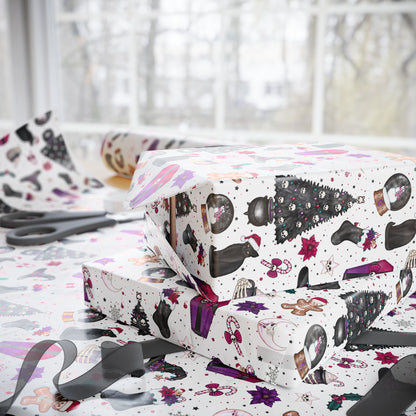 Creepy Christmas Wrapping Paper