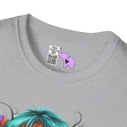 Patchwork Pumpkin Heart Adult T-shirt