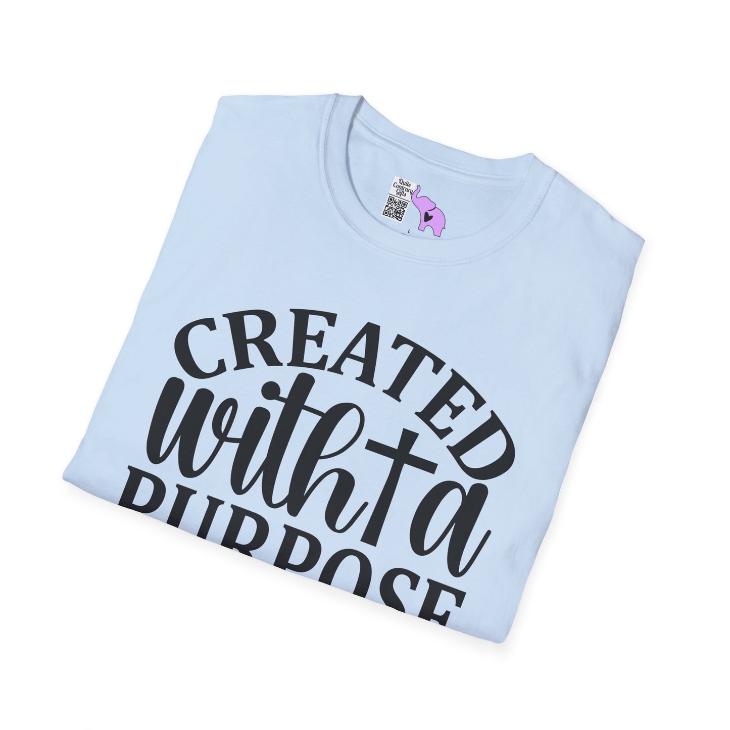Created With A Purpose (3) Adult T-shirt