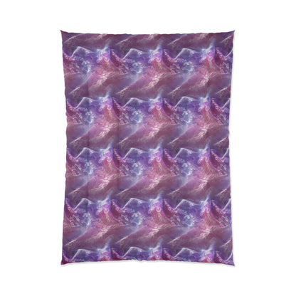 Blush Orchid Sheer & Lace Basic Bedding Set