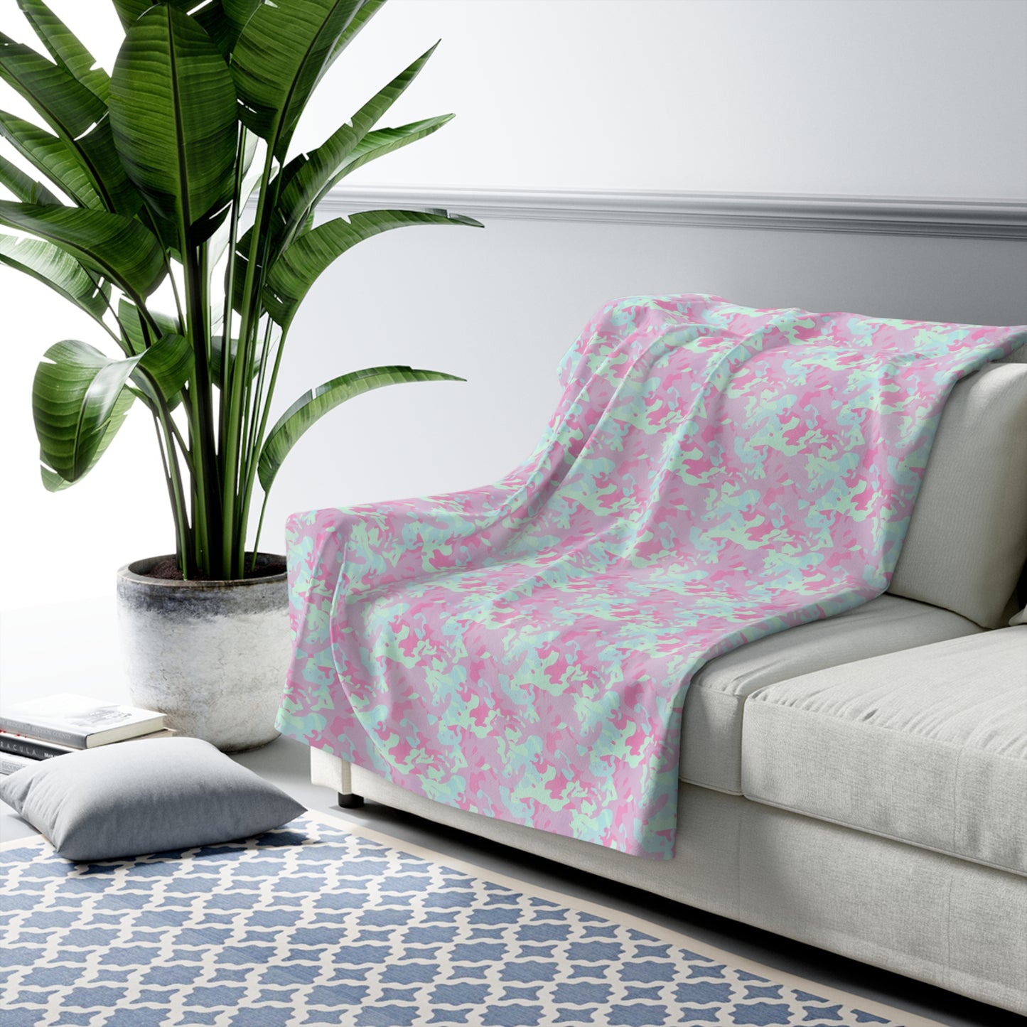Berry Sorbet Camo  Basic Bedding Set