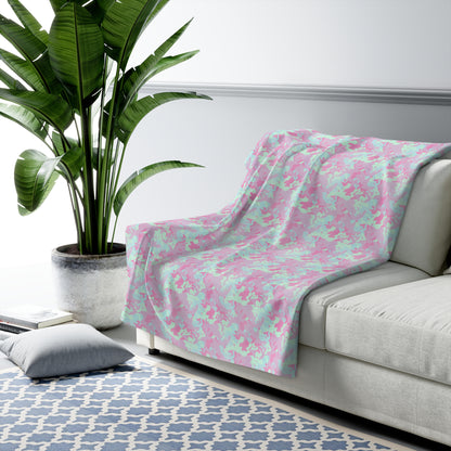 Berry Sorbet Camo  Basic Bedding Set