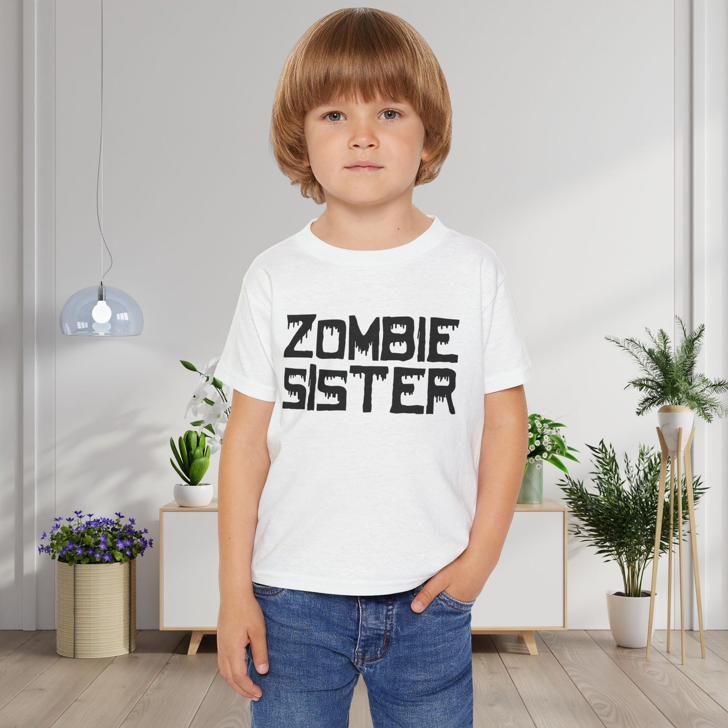 ""Zombie Sister Heavy Cotton™ Toddler T-shirt