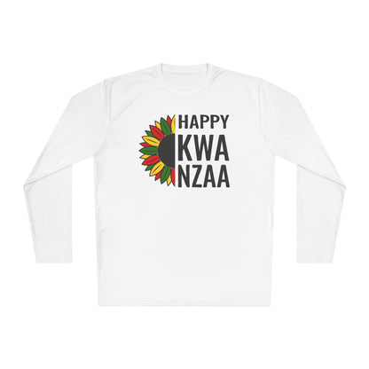Happy Kwanzaa (Sunflower) Adult Long Sleeve Tee