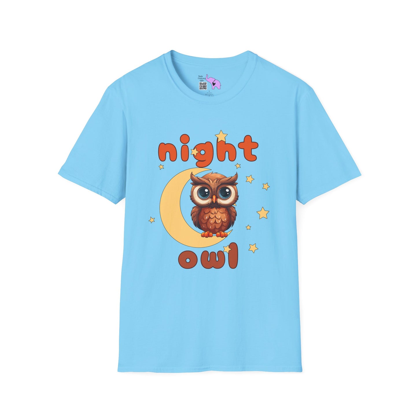 Night Owl Adult T-shirt
