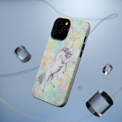 Pastel Pegasus MagSafe® Compatible Tough Case for iPhone