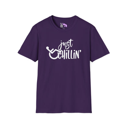 Just Chillin' (Disabled) Adult T-shirt