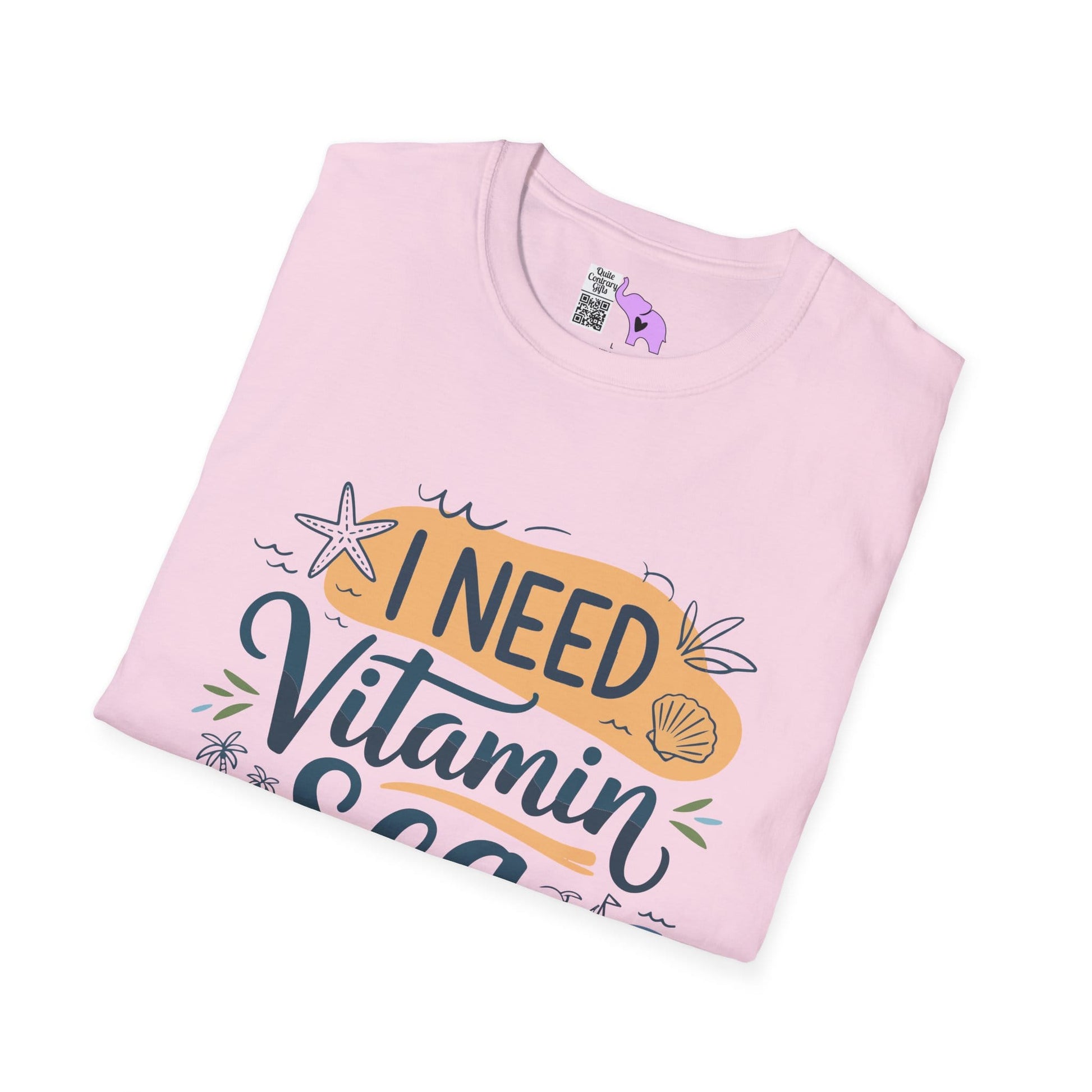 I Need Vitamin Sea Adult T-shirt
