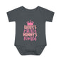 Daddy's Girl Mommy's World Infant Baby Rib Bodysuit