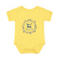 Blue Milestone Wreath Onesie-Ten Months