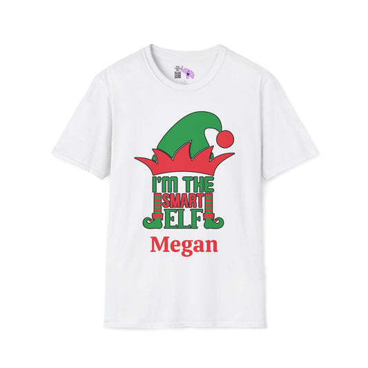 I'm The Smart Elf Personalized Adult T-shirt