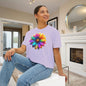 Spectrum Petals Women's Boxy Tee